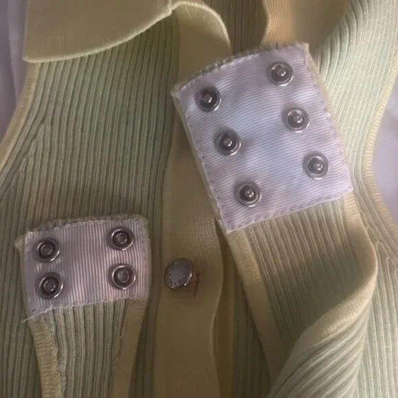 New SER.O.YA Ribbed Collared Bodysuit - Picture 10 of 10